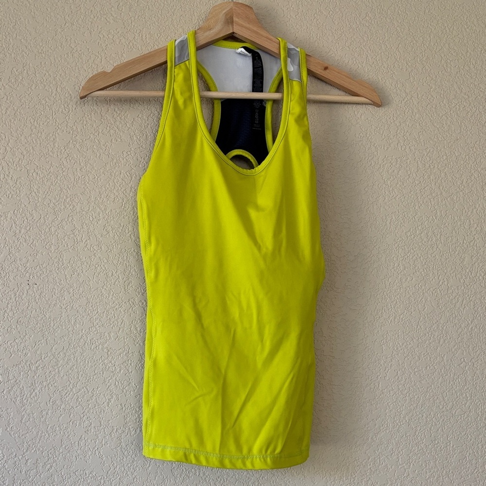 Fila Women’s Neon Yellow Racerback Tank Top